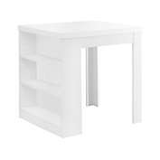 Monarch Specialties I 1345 Dining Table - 32&quot; X 36&quot; / White Counter Height