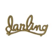 Cheungs Decorative Cast Iron Gold Finish Table Decor - Darling