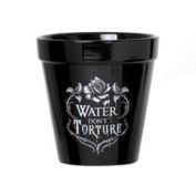 Alchemy Gothic Decorative Water Don'T Torture Plant Pot