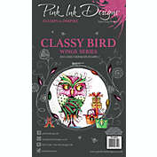 Pink Ink Designs Classy Bird A6 Clear Stamp Set