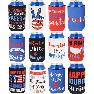 Double Wall Insulated For Tall Beer Cans Bottles,16 oz Fusion Blue, Beer Can 16 oz The Coldest Can Cooler