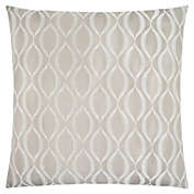 Monarch PILLOW - 18"X 18" / TAUPE WAVE PATTERN / 1PC