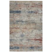 Nourison Rustic Textures RUS11 Indoor only Area Rug - Multicolor 3'11" x 5'11"
