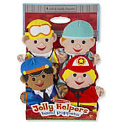 Melissa And Doug Jolly Helpers Hand Puppets