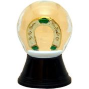 Alexander Taron 1.5" Perzy Snow Globe Mini Horseshoe Decoration