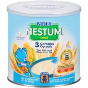 Nestle Nestum Infant Cereal, 3 Cereals, 14.1 oz