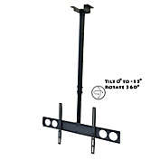 MegaMounts Heavy Duty Tilting Ceiling Television Mount for 37" - 70" LCD, LED and Plasma Televisions