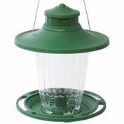 More Birds 108IN Surefil Lg Lantrn Feeder, 3.8 lb Seed Capacity, Hunter Green