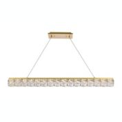 Elegant Lighting Home Decorative Valetta 48 inch LED linear pendant - Gold