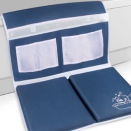 Kitcheniva Rest Kneeling Bathtub Mat Toys Organizer W/elbow rest pad, royal blue
