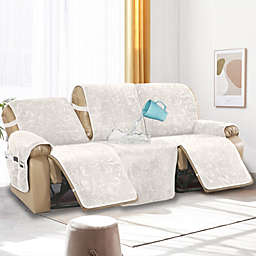100% Waterproof Recliner Sofa Slipcover for 3 Cushion Couch