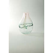 CC Home Furnishings 9" Green and Clear Bud Flower Vase Tabletop Decor