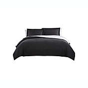 The Nesting Company Chestnut Reversible 7 Piece Bed In A Bag Comforter Set - King - Black/Gray