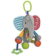 Nuby Interactive Soft Plush Pal Toy- Om+, Elephant