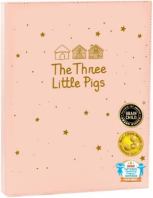 Cali&#39;s Books The Three Little Pigs Recordable Book for Children and Grandchildren. Record Your Voice and Read to Your Children Even When You are far Apart. 2022 Edition