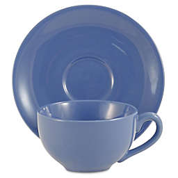 Amsterdam Tea Cup & Saucer - Cadet Blue