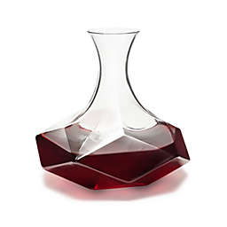 Viski Faceted Crystal Wine Decanter