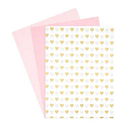 Sparkle and Bash Pink?Wrapping Tissue Paper Bulk for?Gift Bags,?3 Decorative Colors (60 Sheets)