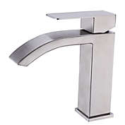 Goodmerchan Single lever waterfall bathroom sink faucet