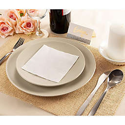 Juvale White Cocktail Napkins - 500-Pack Disposable Paper Napkins, 2-Ply, Plain White Party Supplies, Bulk Catering, Restaurant, Buffet Supplies, Folded 5 x 5 Inches
