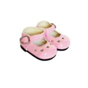 MBD Pink Heart Shoes Fits 18 Inch Fashion Girl Dolls