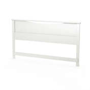 Slickblue King size Contemporary Headboard in White Wood Finish