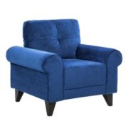 Elements Picket House Furnishings Atticus Chair in Snorkel
