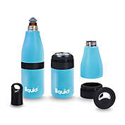Grand Fusion 3in1 Stainless Insulated Bottle, Can and Water Cooler with Opener,Teal