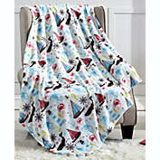 **FREE DELIVERY** Life Comfort Plush Throw in 5 Colours 152 x 177 cm 