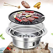 Kitcheniva Charcoal Grill Stainless Steel Portable Cooking Stove