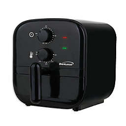 Brentwood 1 Quart Small Electric Air Fryer with 60min Timer and Temp Control- Black
