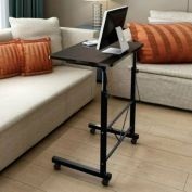 Zimtown Height Adjustable Computer Desk Sofa Bed Tray in Black