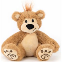 Plushible 10 Inch Plush Pawley the Bear (Sitting)