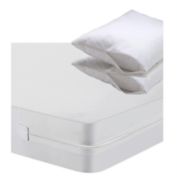 KOVOT Mattress & Pillow Protector Set (2 Pillow & 1 Twin Mattress Protector)   Guards Against Bed Bugs, Dust Mites & Allergens