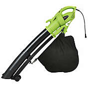 Costway 7.5 Amp 3-in-1 Electric Leaf Blower Leaf Vacuum