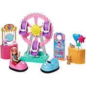 Barbie Club Chelsea Doll and Carnival Playset, 6-inch Blonde Wearing Fashion and Accessories