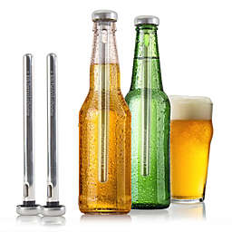 Kitchen + Home Beer Chiller Sticks - Stainless Steel Beer Bottle Cooler Sticks - 4 Pack