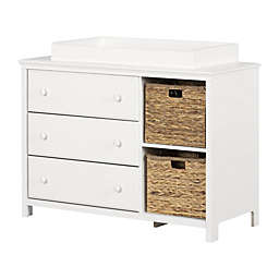 South Shore Cotton Candy Changing Table - Pure White