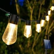 Kitcheniva 26FT 20LED Outdoor Solar String Light Ball Bulbs Waterproof