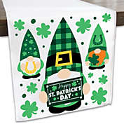 Big Dot of Happiness Irish Gnomes - St. Patrick&#39;s Day Party Dining Tabletop Decor - Cloth Table Runner - 13 x 70 inches