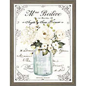 Great Art Now French Bathroom Set II by Lettered & Lined 13-Inch x 17-Inch Framed Wall Art