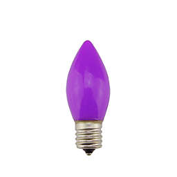 Sienna Pack of 4 Opaque Purple C9 Christmas Replacement Bulbs
