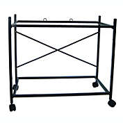 YML  Indoor Metal Safe Small 2 Shelf Stand For 2424 And 2434 Black