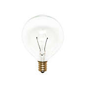 Signature Home Collection Set of 3 Clear Incandescent Dimmable Light Bulbs 2.75"