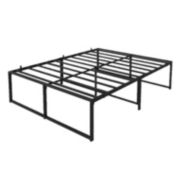 Idealhouse Black Metal Frame Platform Bed