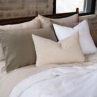 Alternate image 0 for 100% French Linen Duvet Cover - King/Cal King - White   BOKSER HOME