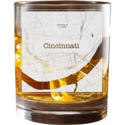 Xcelerate Capital- College Town Glasses Cincinnati College Town Glasses (Set of 2)