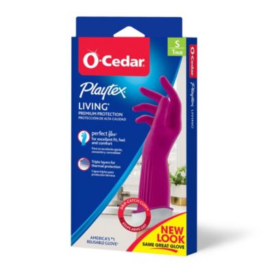 Playtex Living DripCatch Cuff Purple Small Gloves, 1 PR