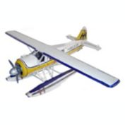 Cheungs Hand Painted Metal Home Decor White Sea Plane