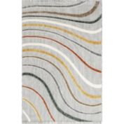 nuLOOM Bebe Contemporary Waves Fringe Area Rug